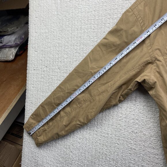 Columbia Mens L Jacket  Northway Full Zip Vented Windbreaker Tan / Sand Outdoor - Picture 10 of 15